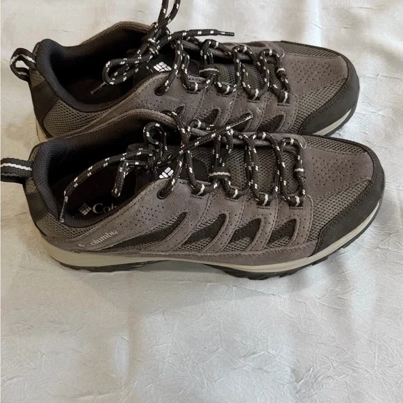 Columbia Men's Dark Gray and Black Trail Sneakers 9W
